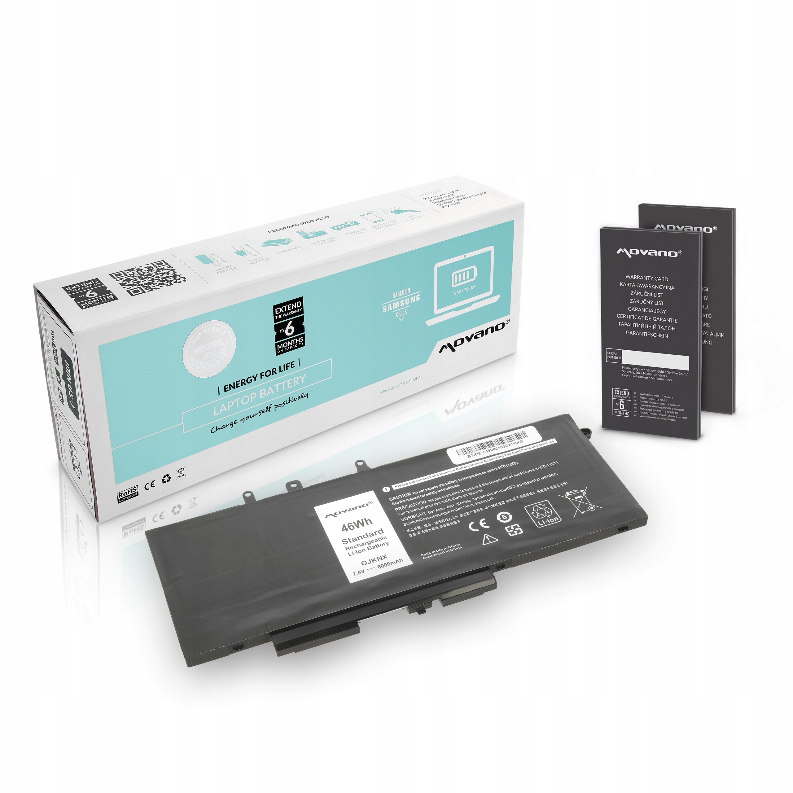 Baterie Movano pro Dell Latitude 5490, 5590