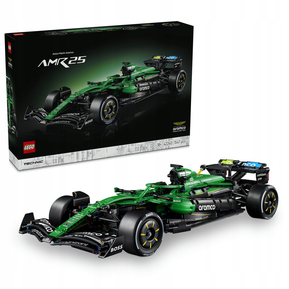 Lego Technic 42240 Auto Aston Martin Aramco AMR25 F1
