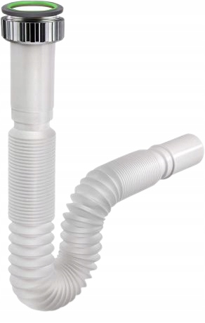 Rura elastyczna syfon do odpływu zlewu kuchennego odpływ 40 mm