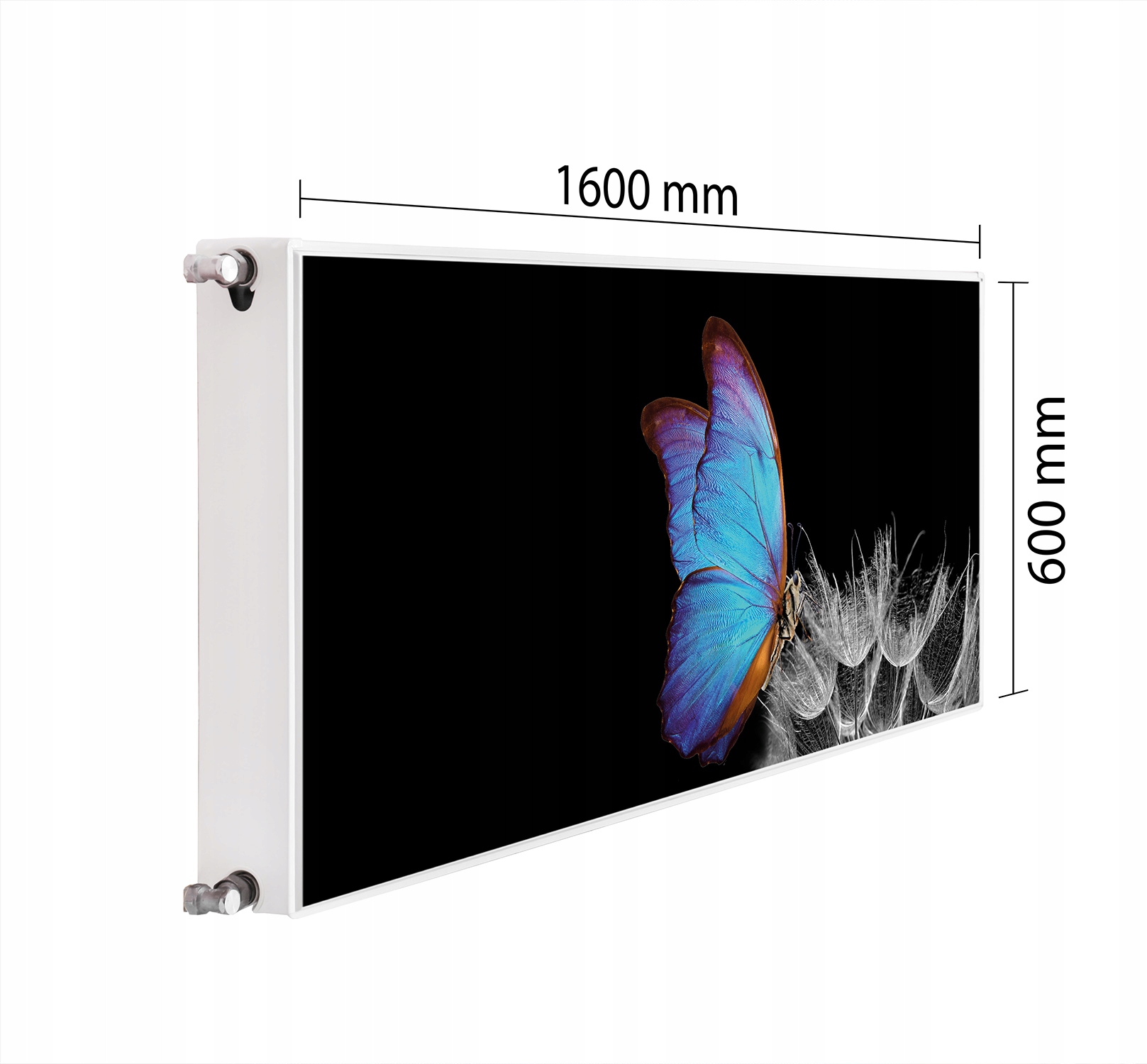 Magnetická Krytka Na Radiátor 160x60 Motýl Mata Magnet