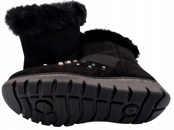 BUTY EMU BOTKI DAMSKIE OCIEPLANE ZIMA FUTRO Długość wkładki 25 cm