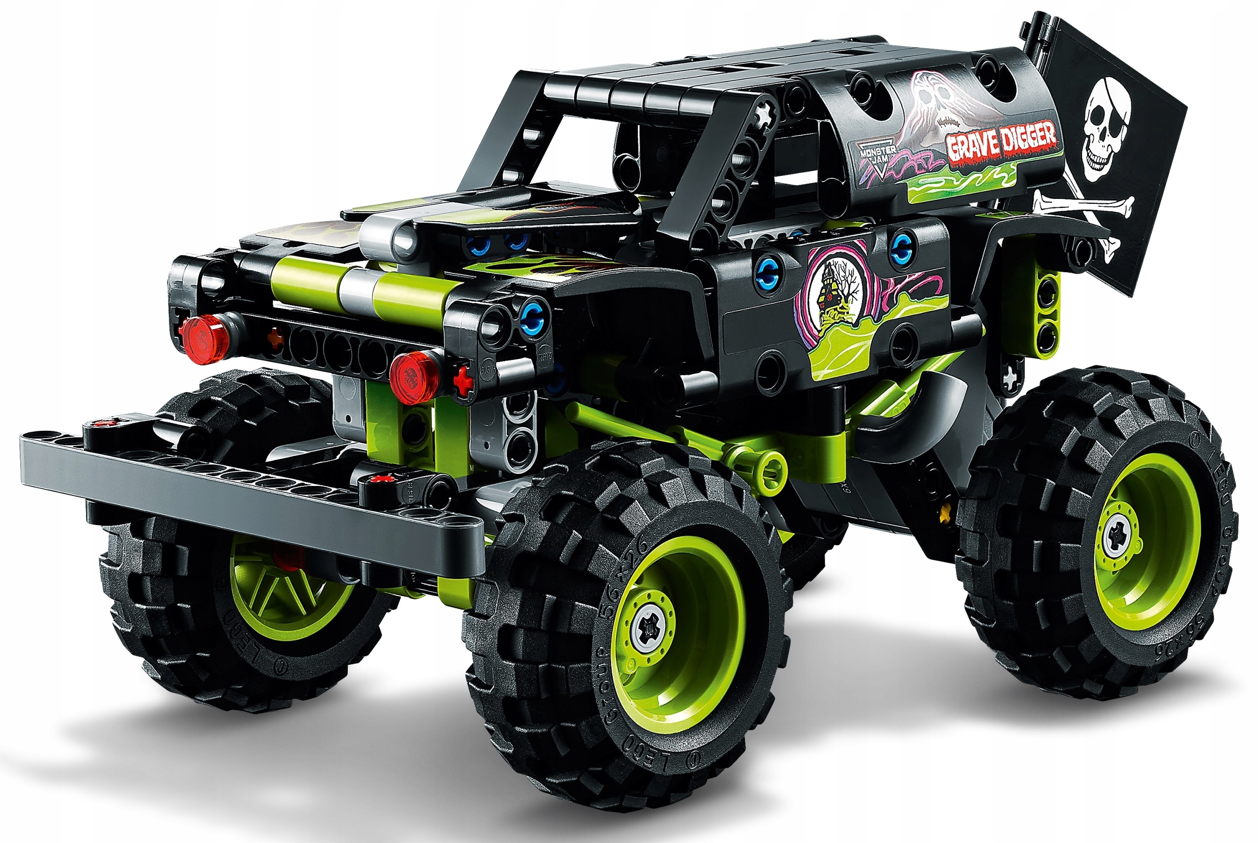 LEGO Technic - Monster Jam Grave Digger (42118) + Prezent Gratis Materiał plastik