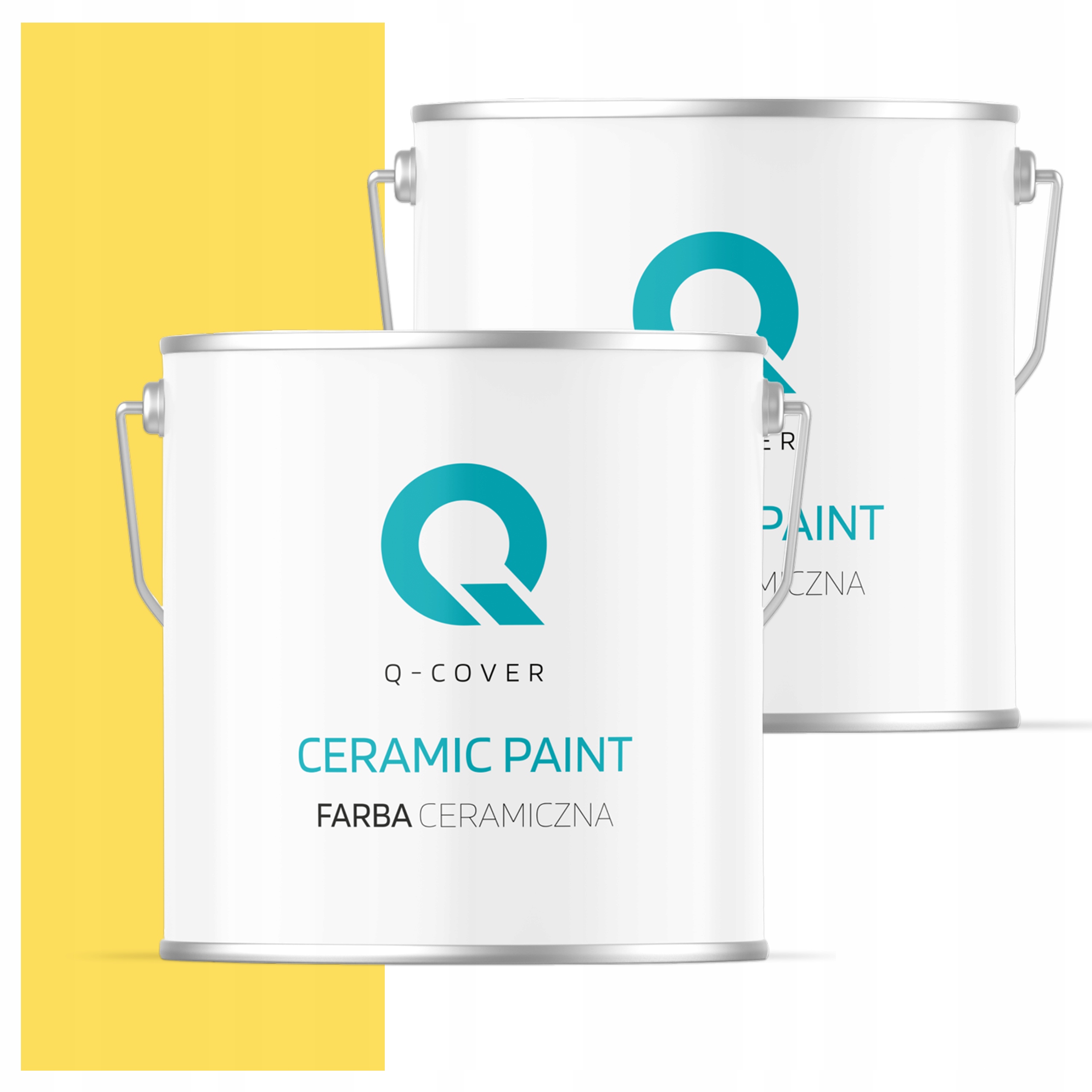 Keramická umývateľná farba na interiér 5L Hlboká matná farba Žltá H6872