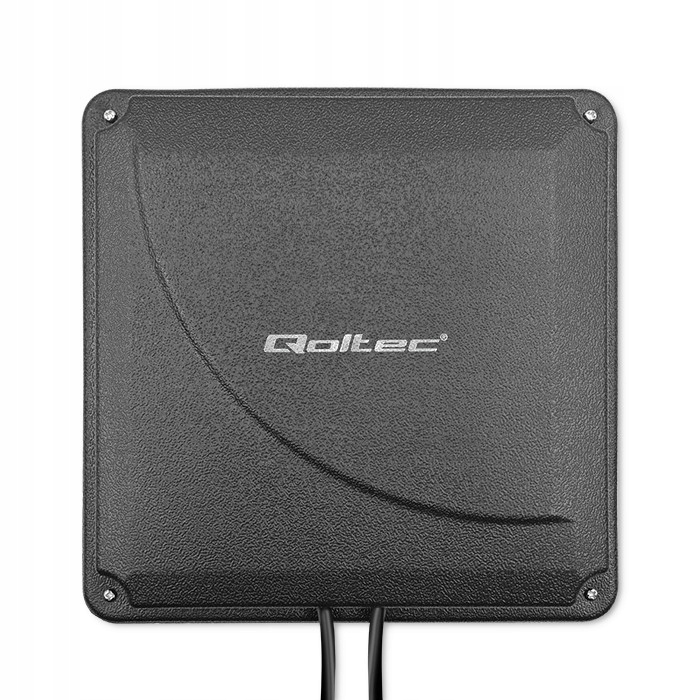 Antena 4G Lte Dual Qoltec Mimo booster 35dBi 50W 2xSMA męski