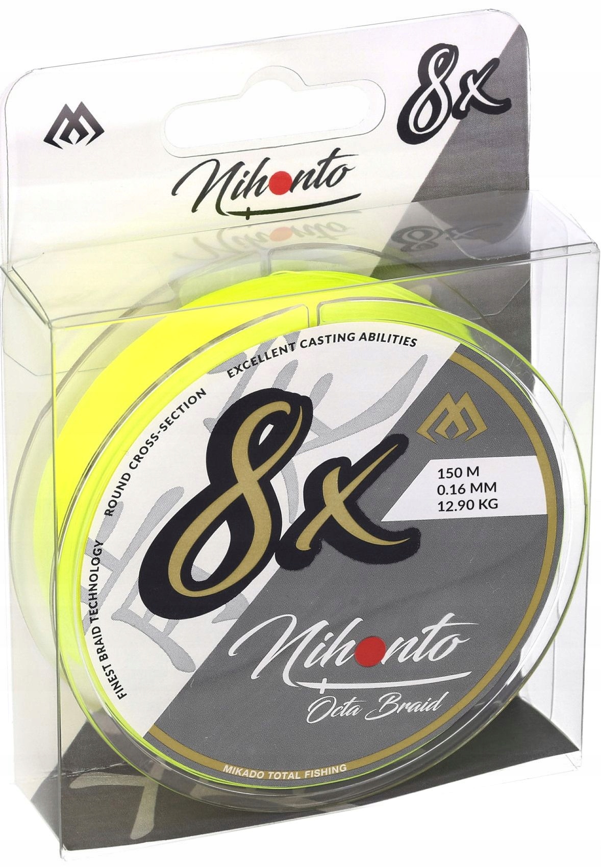 Plecionka Nihonto Octa Braid 150m Fluo 0,45mm
