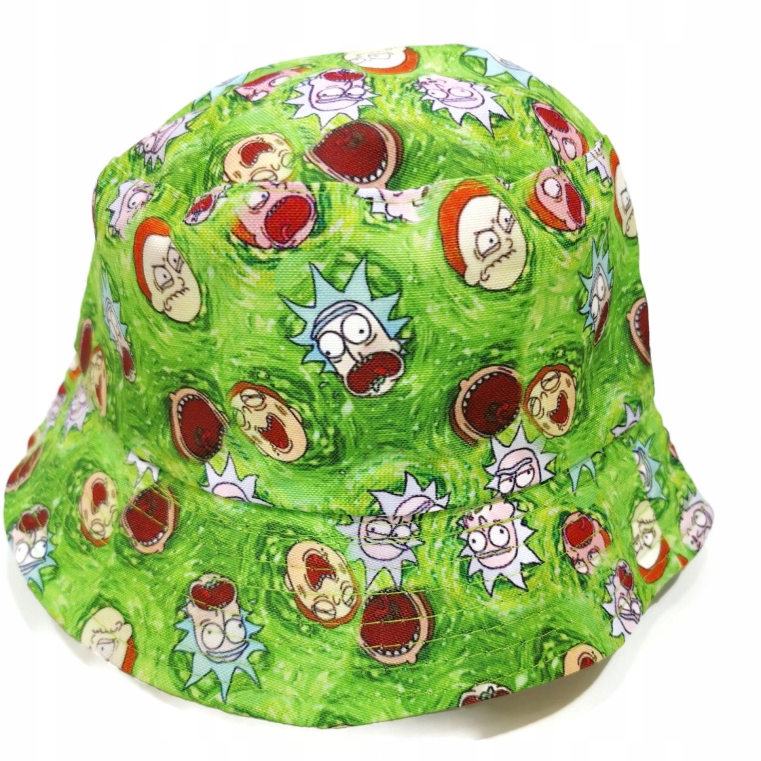 

Bucket Hat, Kapelusz Rybaka Zielony Rick I Morty
