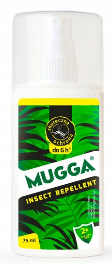 

Środek Spray Na Komary I Kleszcze 9.5% Deet Mugga