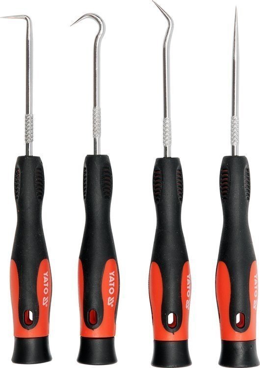 

Haczyki z rękojeścią kpl. 4 szt. Yato YT-0843
