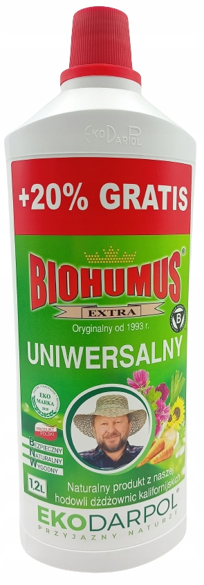 

Biohumus uniwersalny 1,2 Litra Ekodarpol