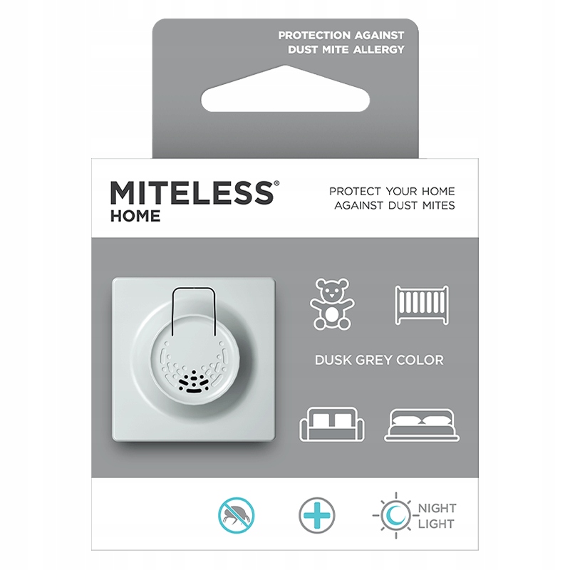 Ultrazvukové zařízení na ochranu před roztoči v domě Miteless Home