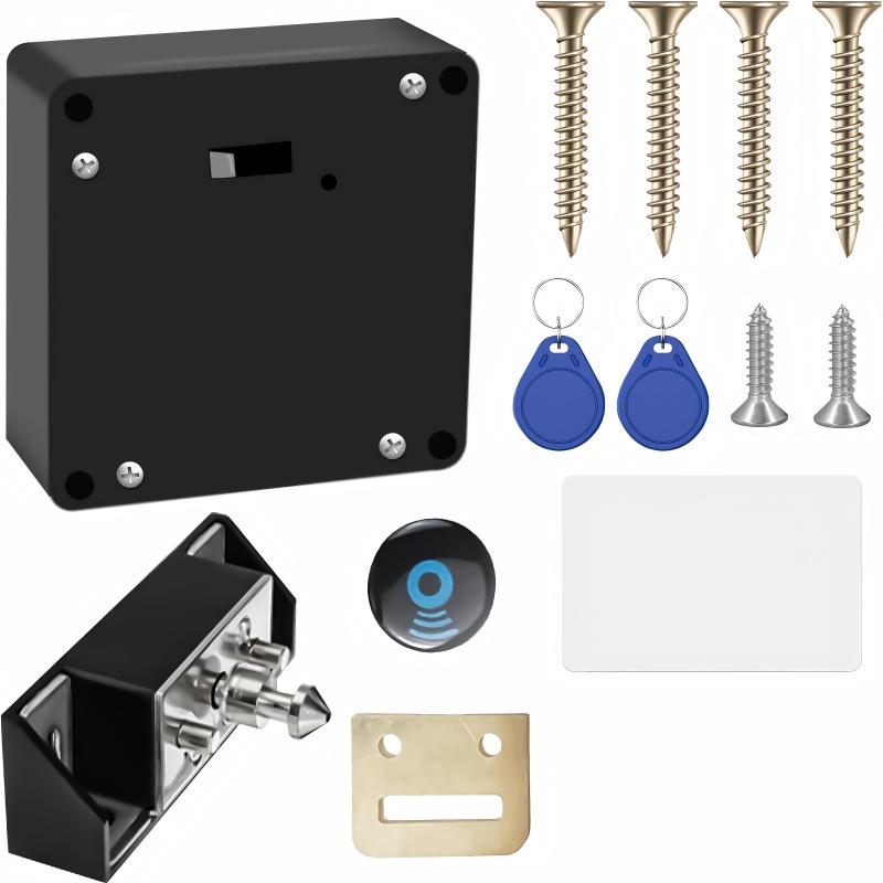 ZAMEK DO SZAFY NFC ZAMEK MEBLOWY UKRYTY ZAMEK SMART LOCK 2 KARTY RFID