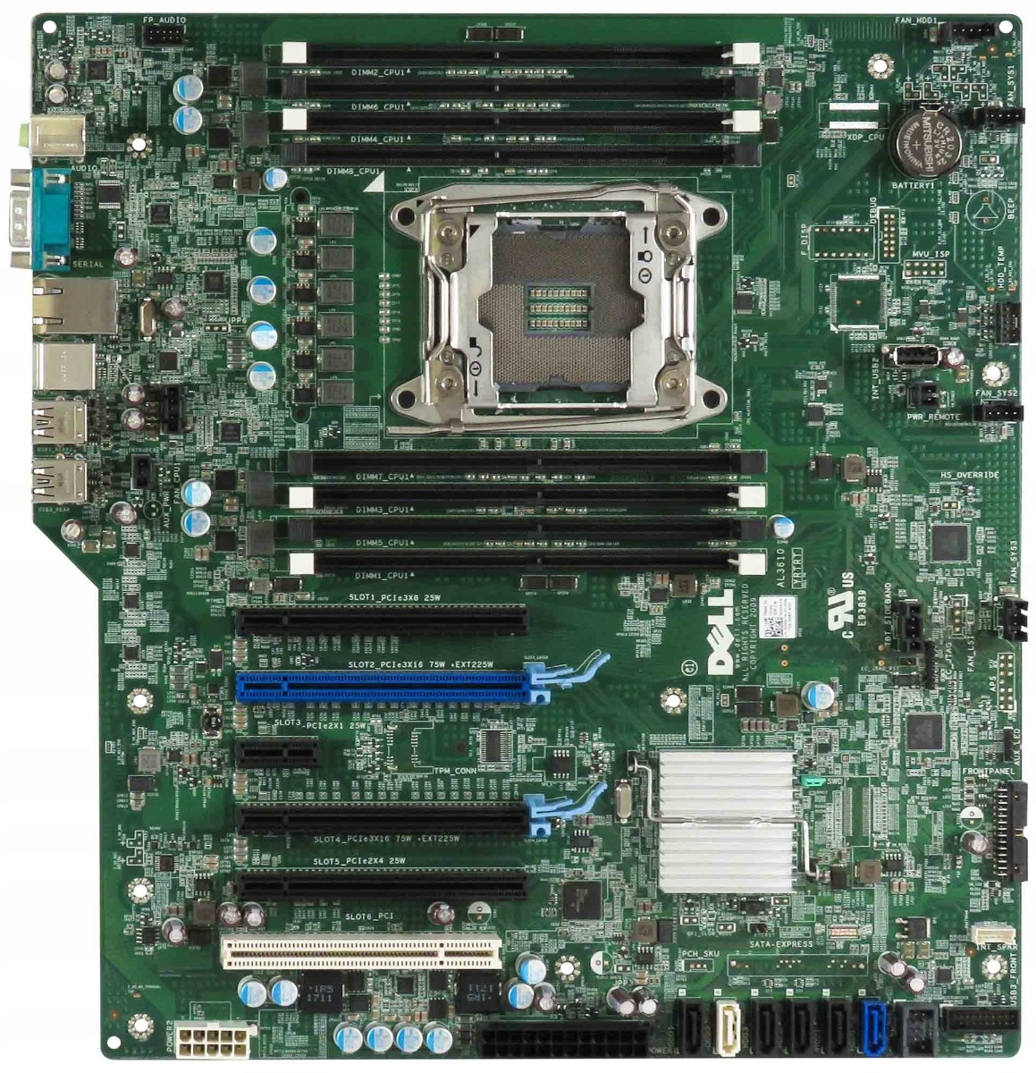 Precision 5810 0hhv7n DELL 0HHV7N LGA2011-3 DDR4 Precision T5810 W