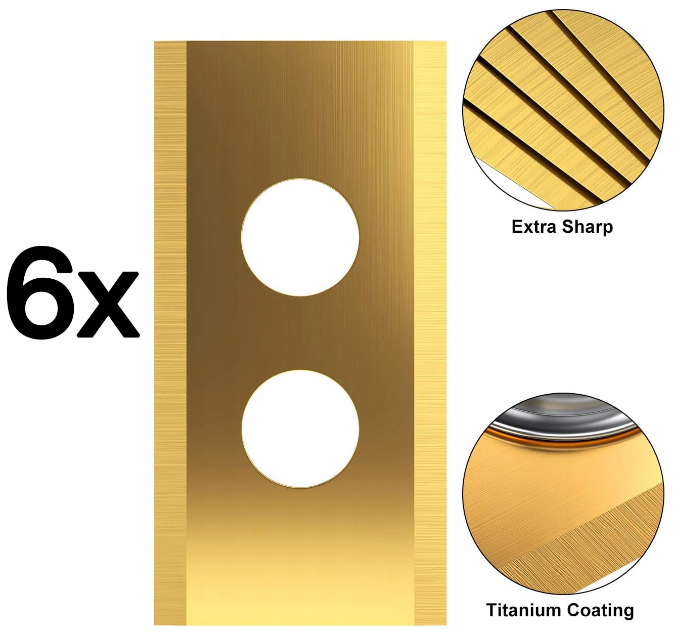 Nůž 36MM Nůžky Robotické Sekačky Worx Nac 6 ks