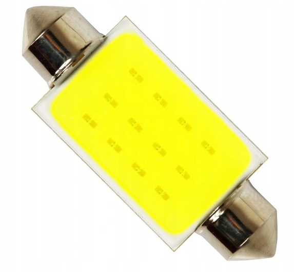 

Żarówka Led C5W 36mm Cob biała zimna(4410)