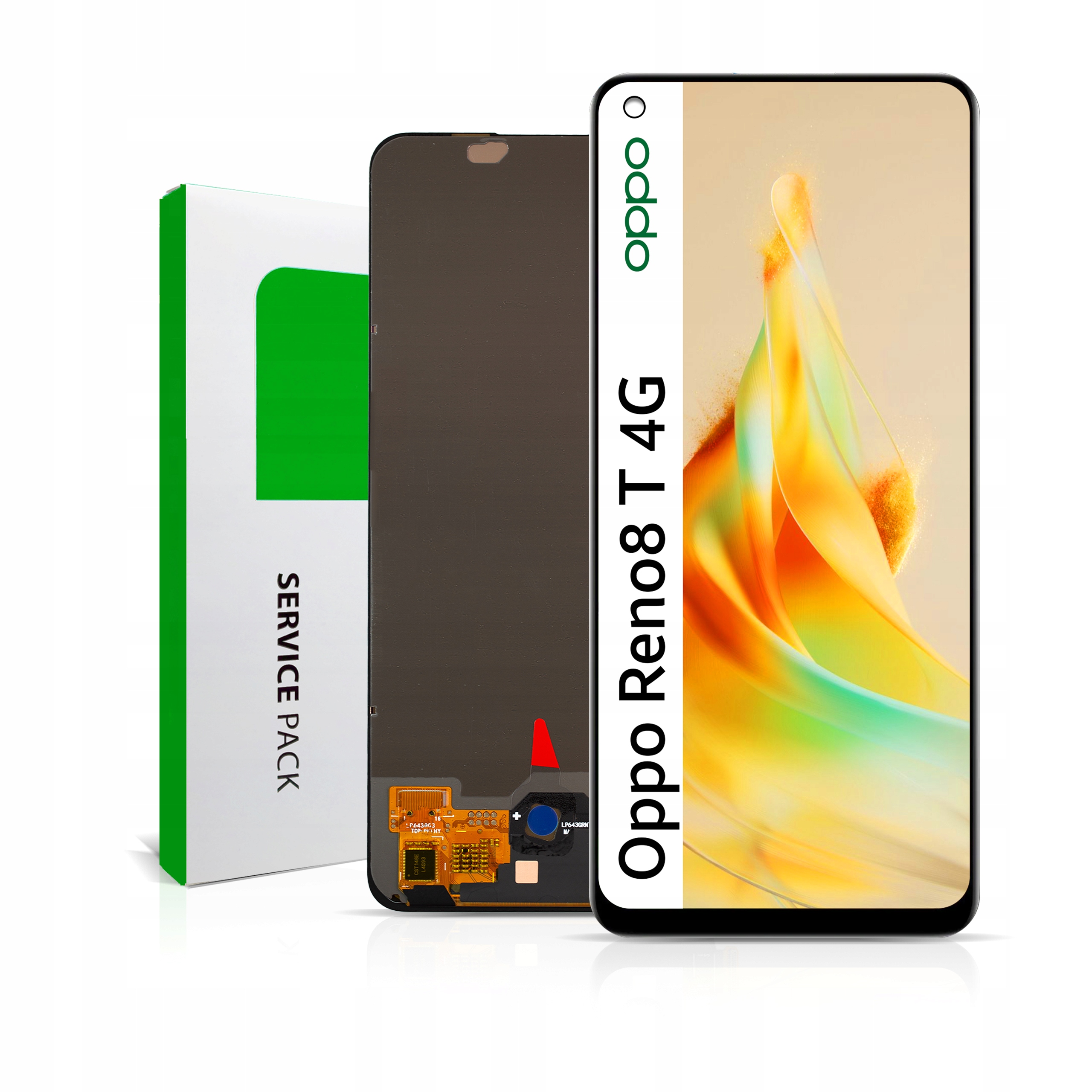 CPH2481 LCD pre Reno8 T Service Pack Matrica Originál Zila