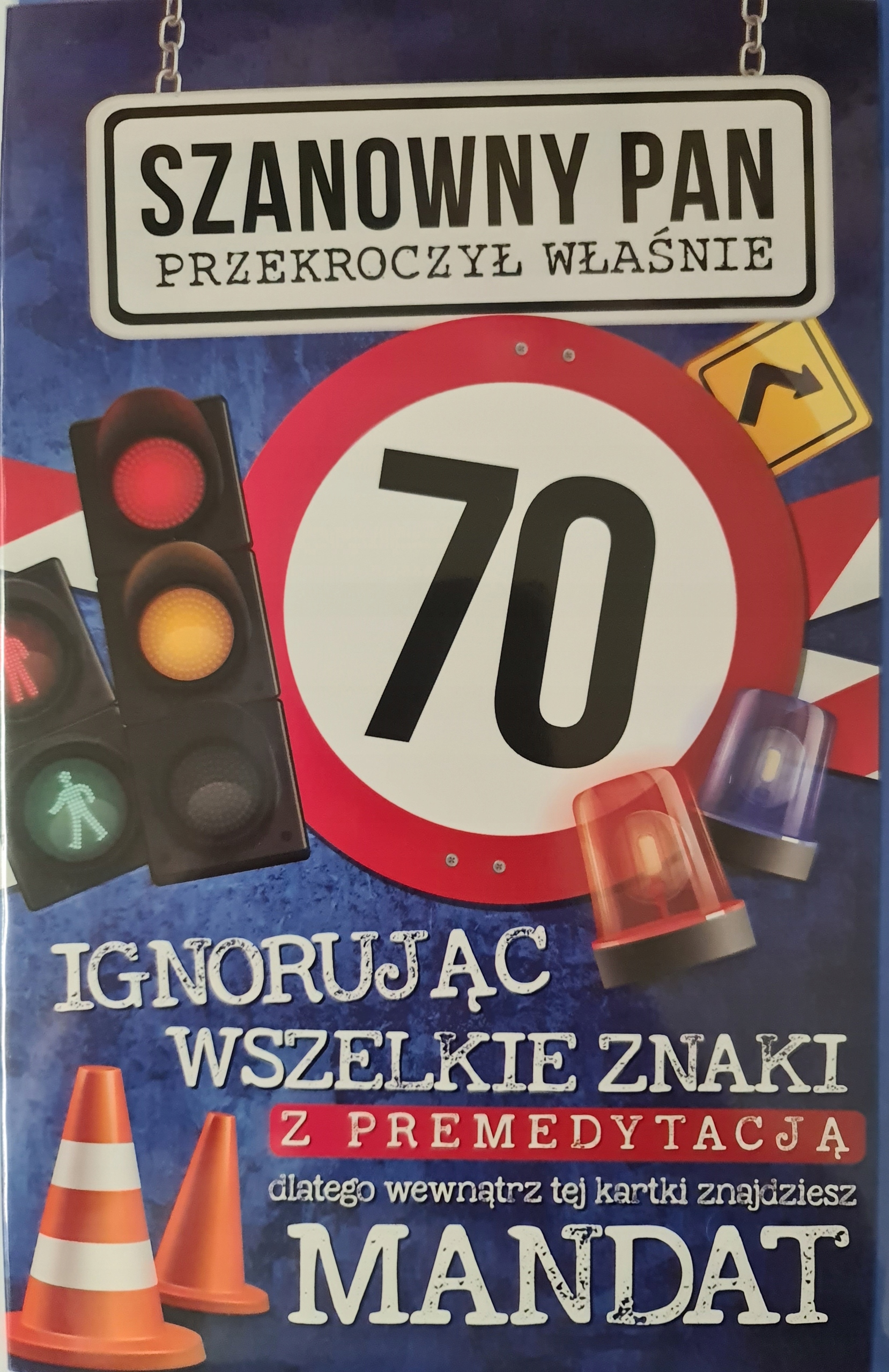 

kartka urodzinowa na 70 lat
