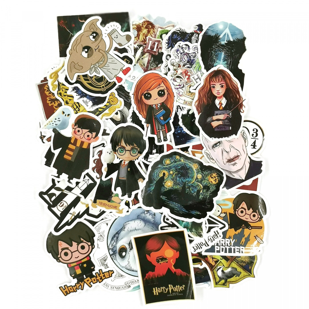 

Zestaw Naklejek Wlepki Sticker Bomb Harry Potter