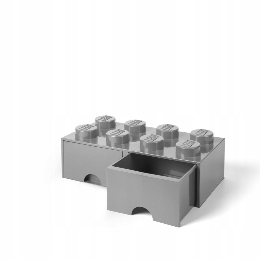Lego (r) Kontejner S Kostkami A Zásuvkami Osmička Šedá