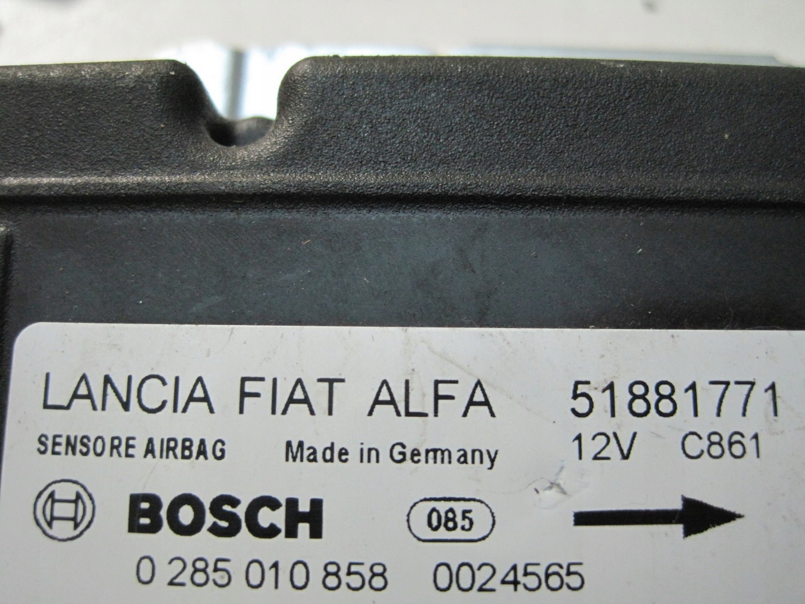 Moduł sensor airbag Fiat Doblo Opel Combo 51881771 Producent Fiat OE