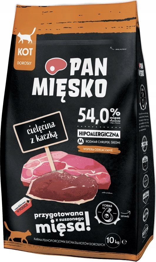 Pan Mięsko Cielęcina z kaczką 10kg
