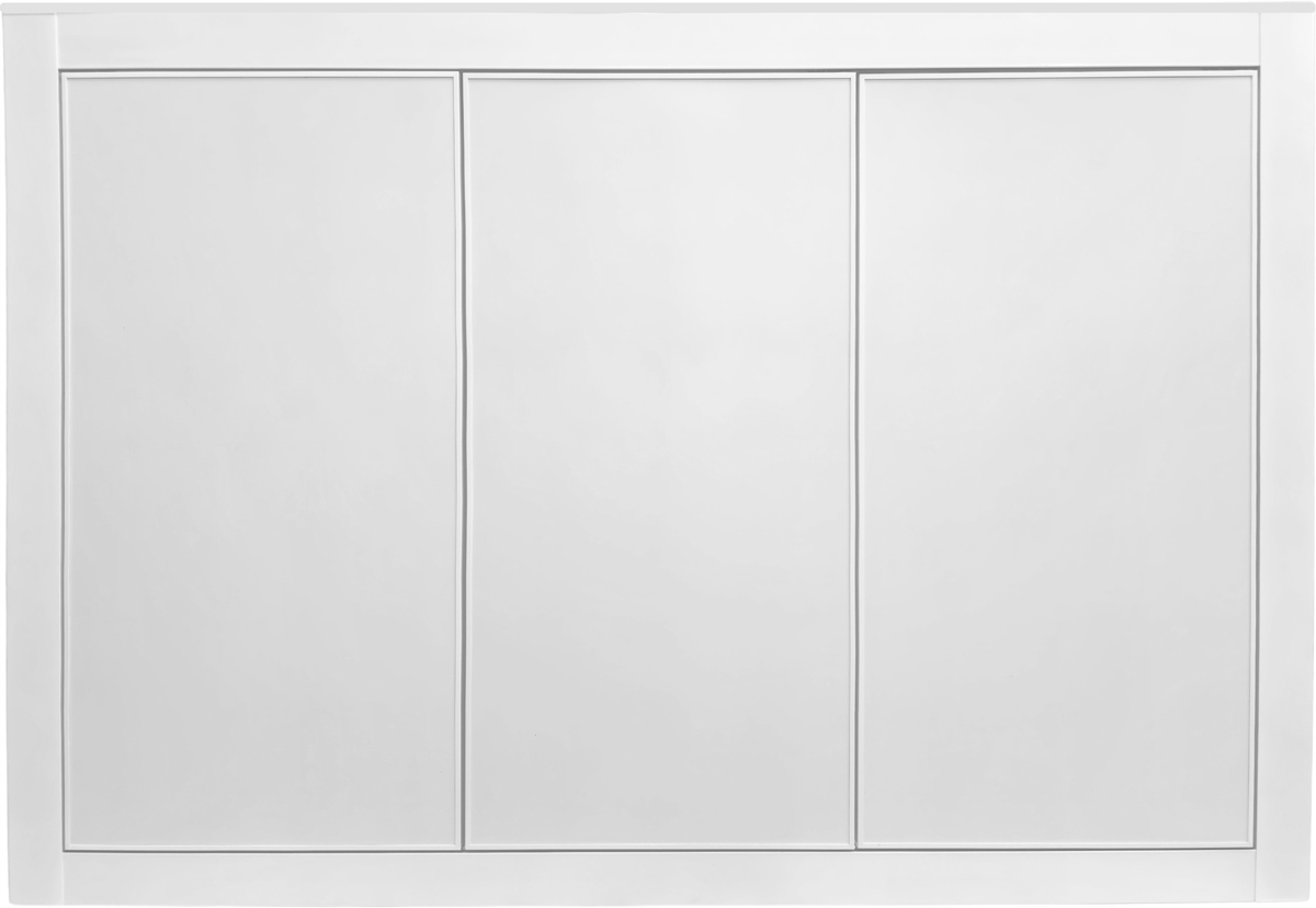 VIV Szafka Smooth 120x50x80cm Biała Aluminiowa Szafka pod Akwarium