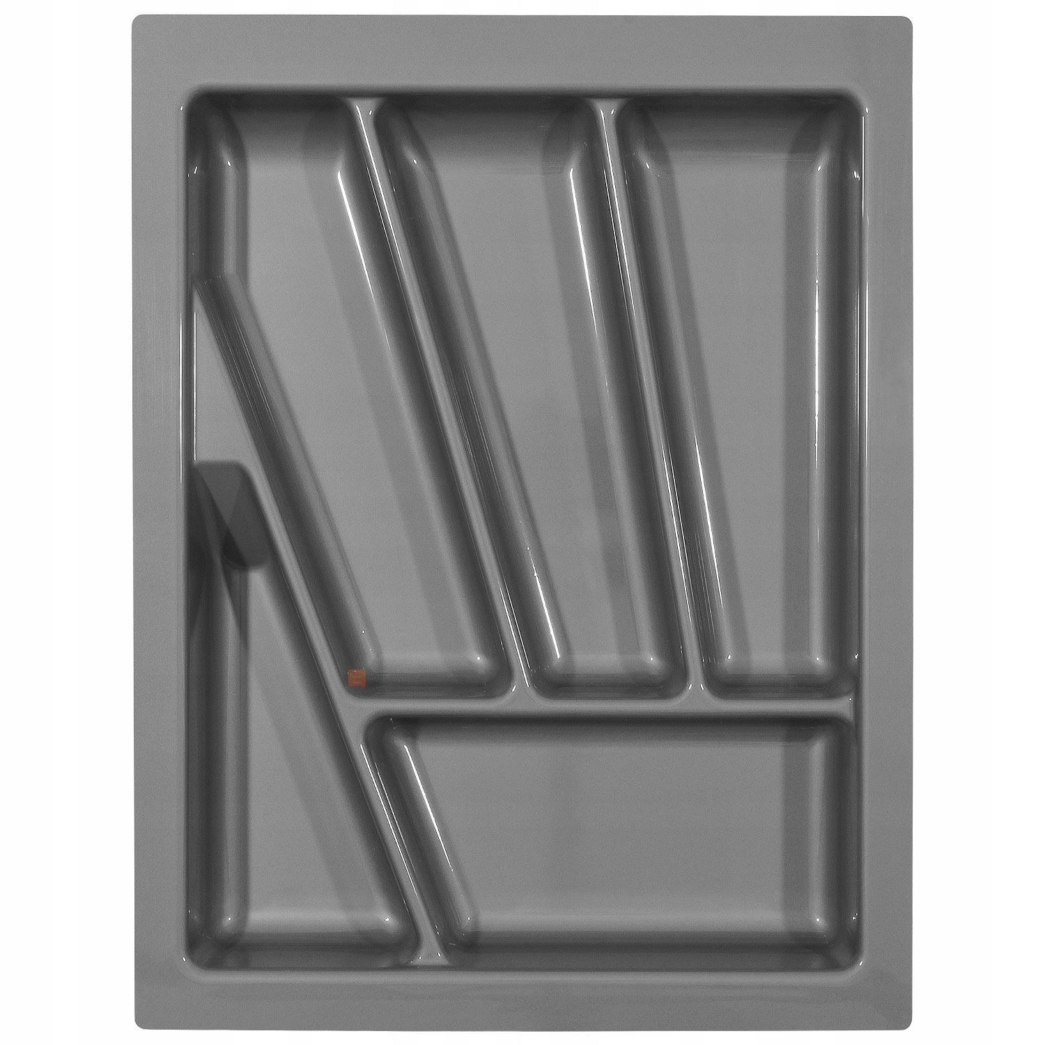 Wkład na sztućce do szuflady 40/43 VERSO - Szary EAN (GTIN) 5901180000345
