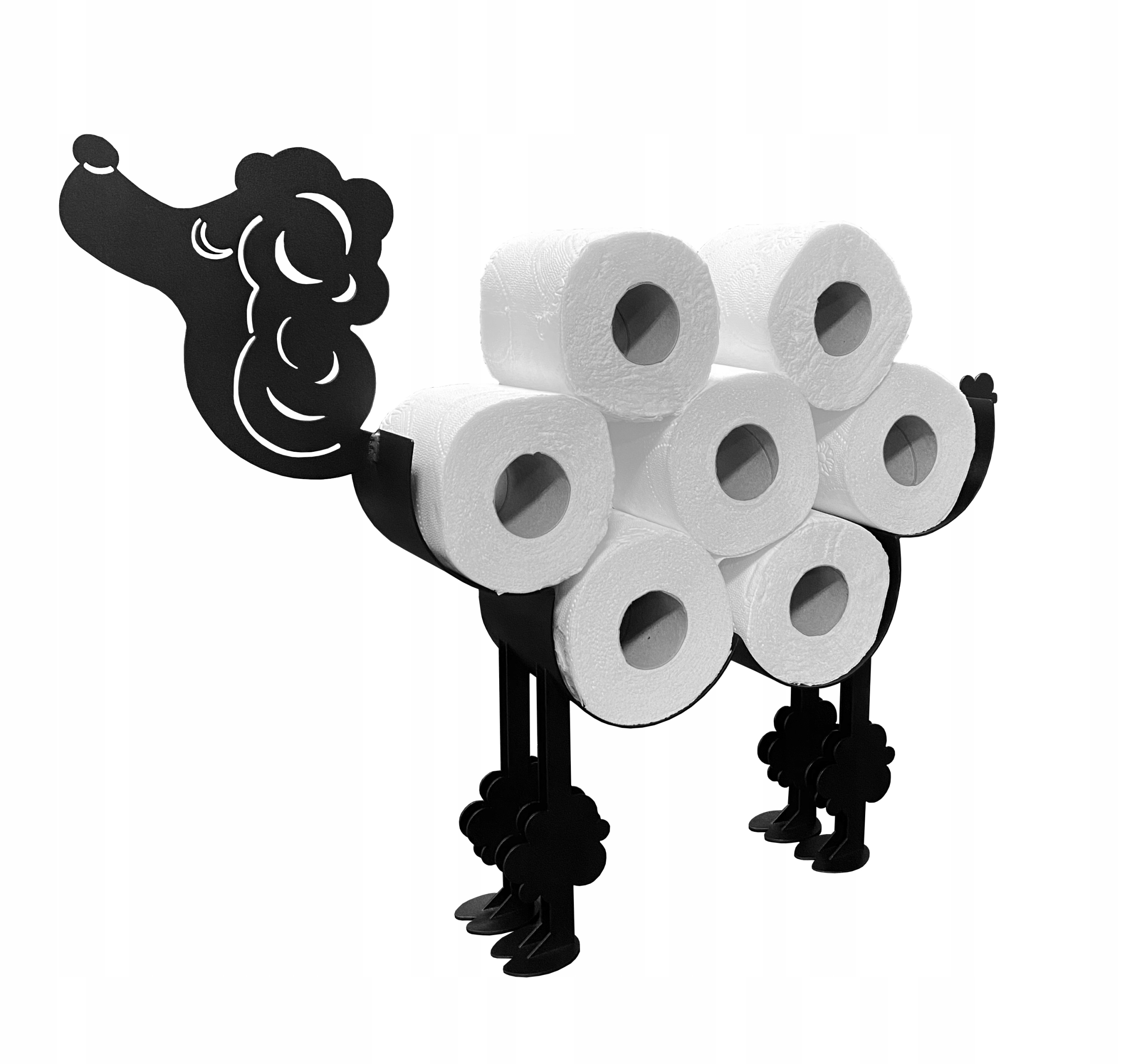 Stojak na papier toaletowy Pies /Pudel