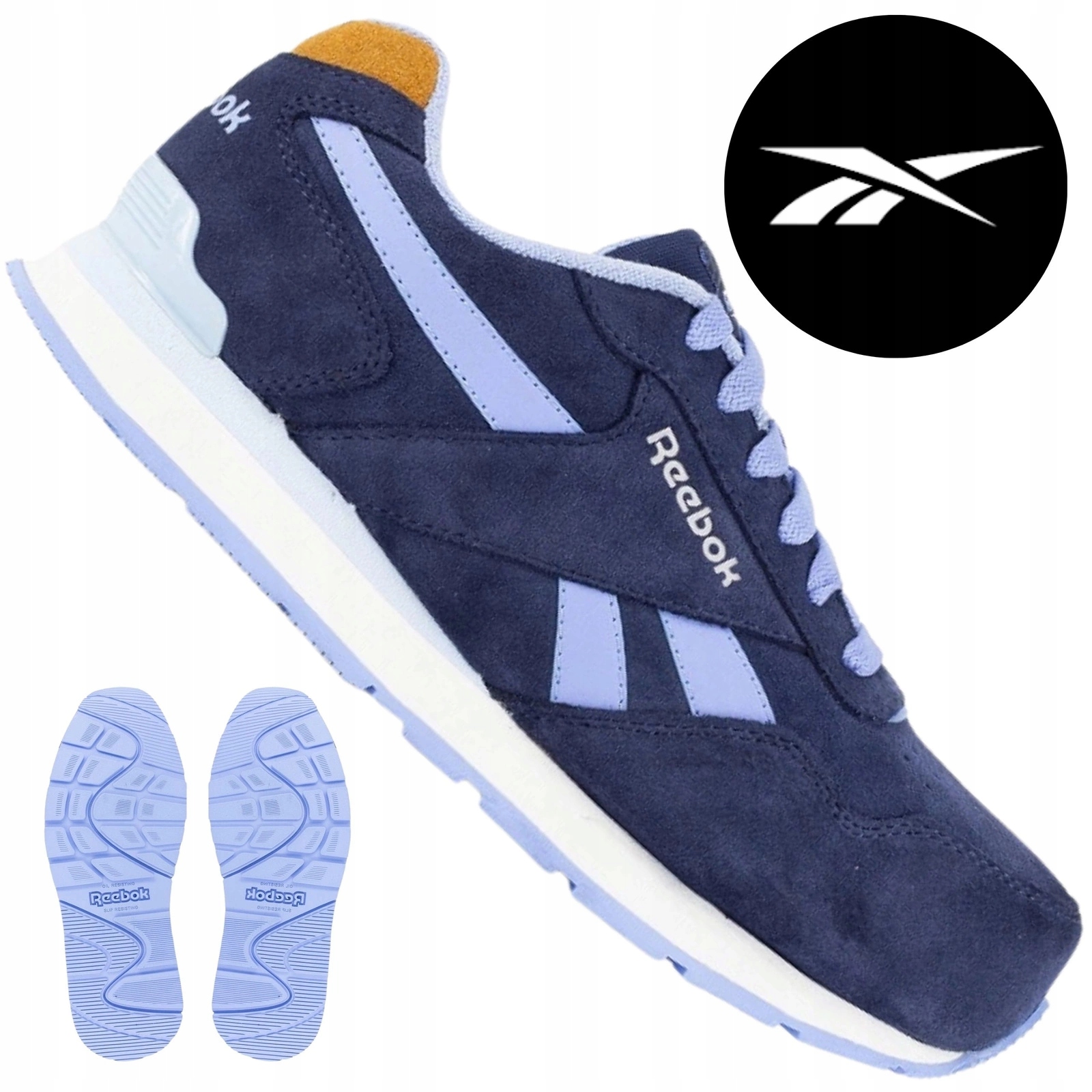 Buty robocze damskie adidasy zamszowe Bhp S1P Reebok IB109 40