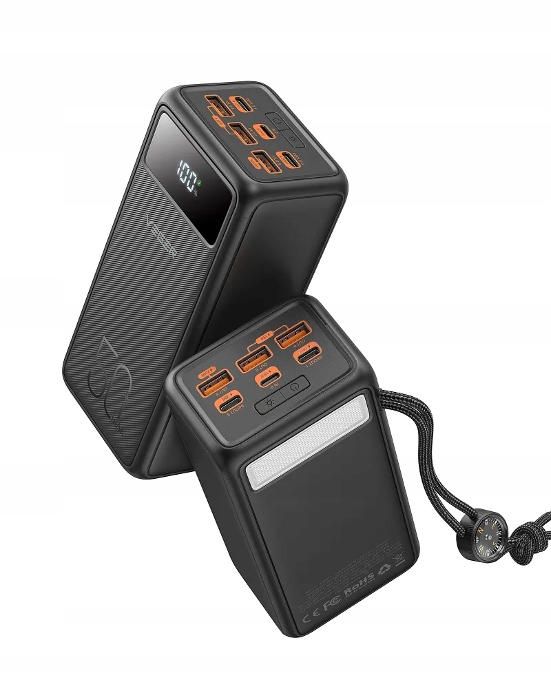 Powerbanka 50000MAH 22.5W Pd QC3.0 Rychlé Nabíjení Veger Tank Lite