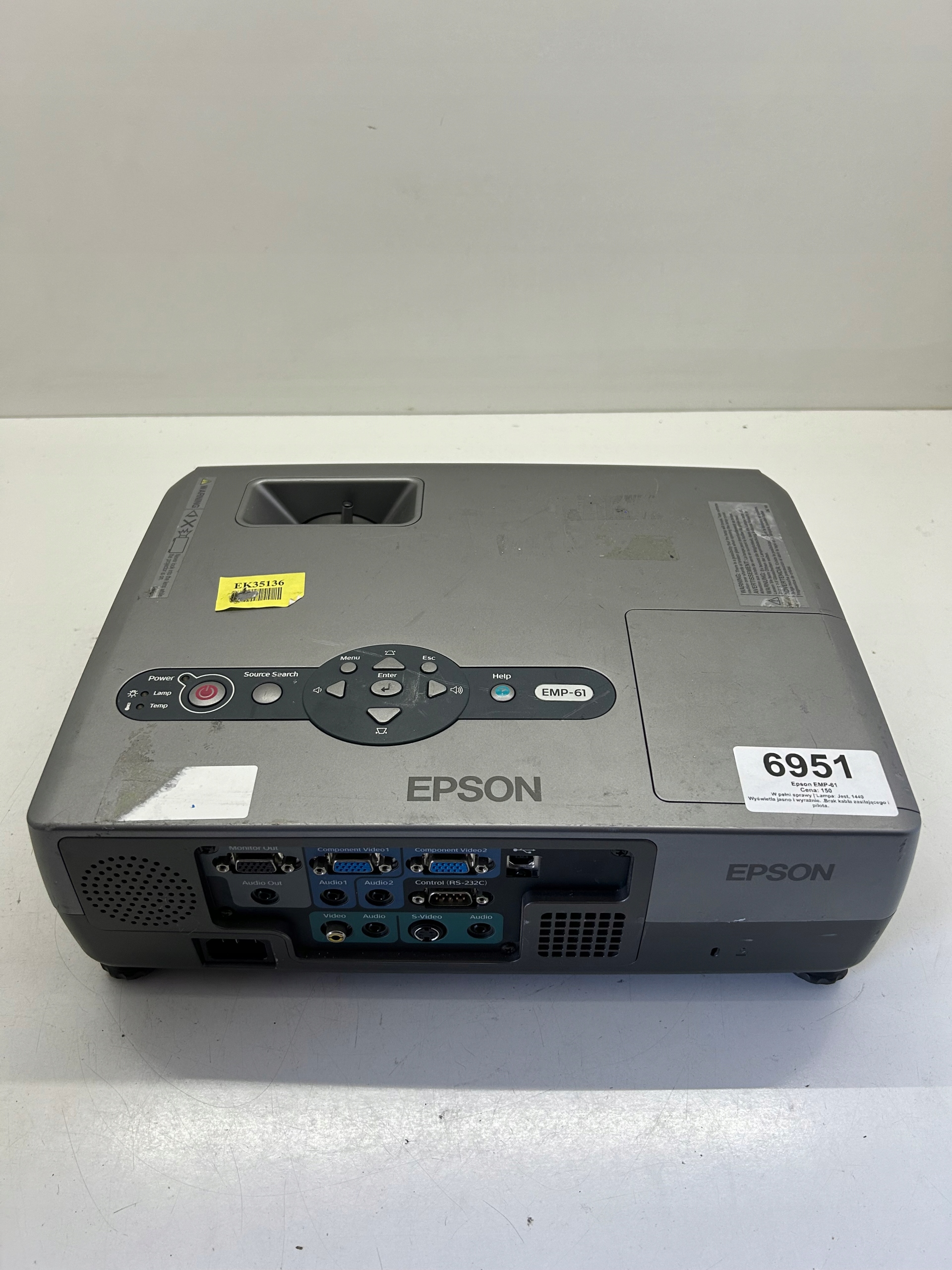 EPSON EMP-400W projektor LCD