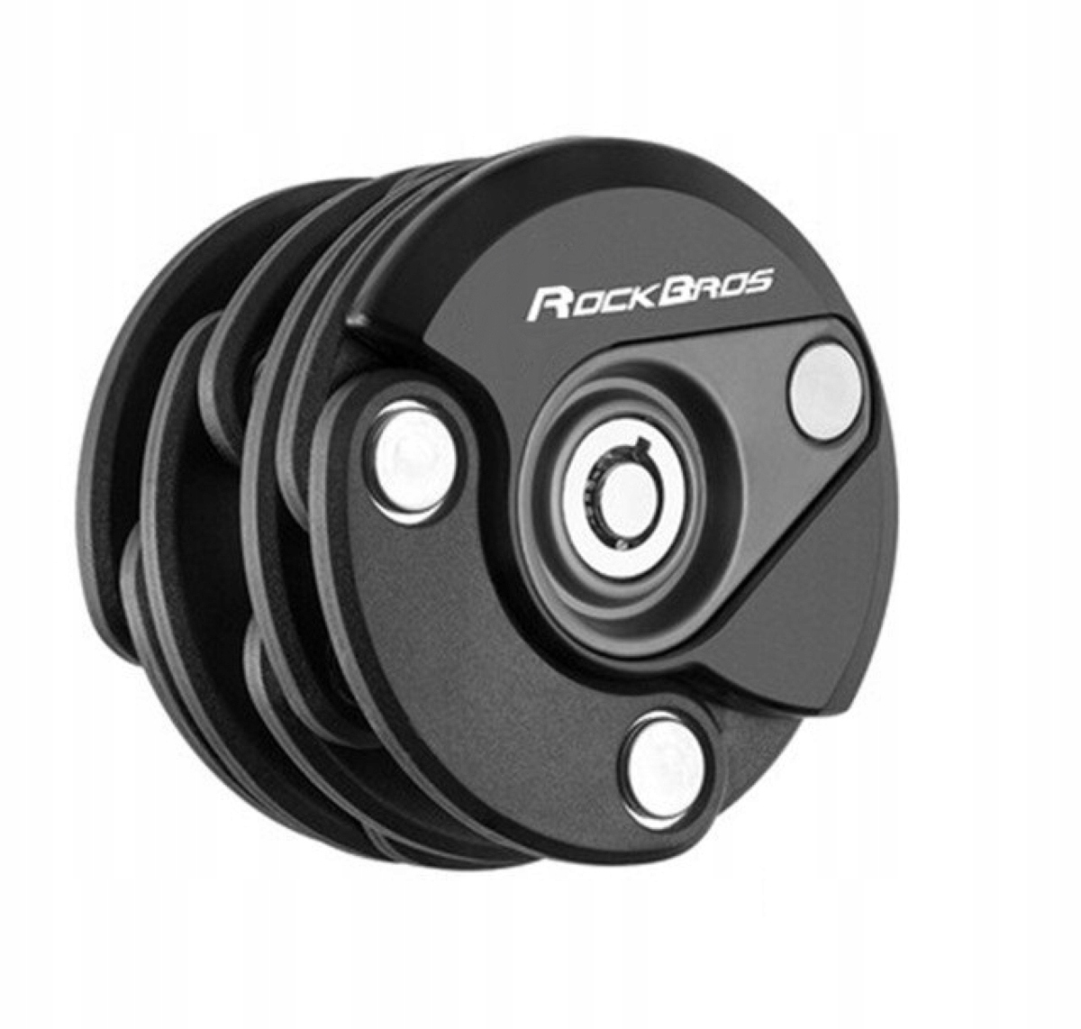 Zapięcie rowerowe RockBros, zabezpieczenie do roweru, kłódka, blokada zamek