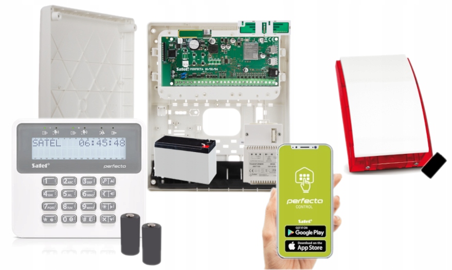 Bezprzewodowy Alarm Satel Gsm Lte App Syrena