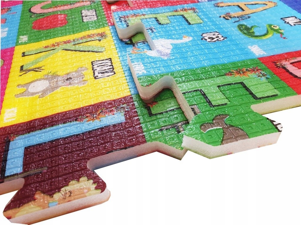 puzzle piankowe 60x60cm x grubość  1cm  XXL 6 arkuszy — 4
