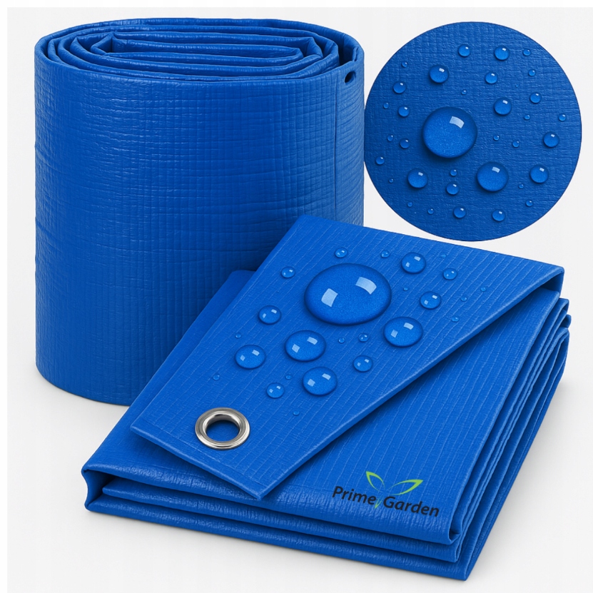 Plandeka niebieska 50 g/m2 - 10x14 m — 5