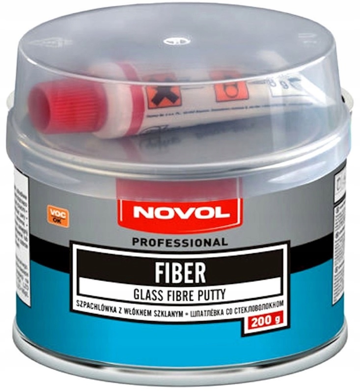 Novol. Fiber. Szpachlówka z włóknem szklanym 0,2 Kg