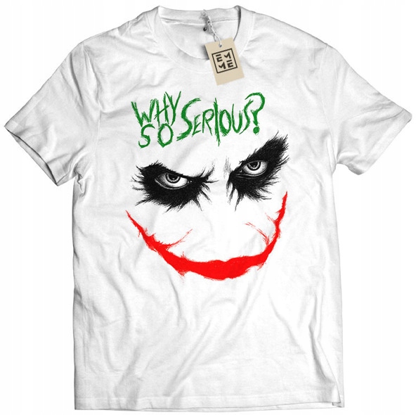 

Koszulka Why So Serious Joker biała S