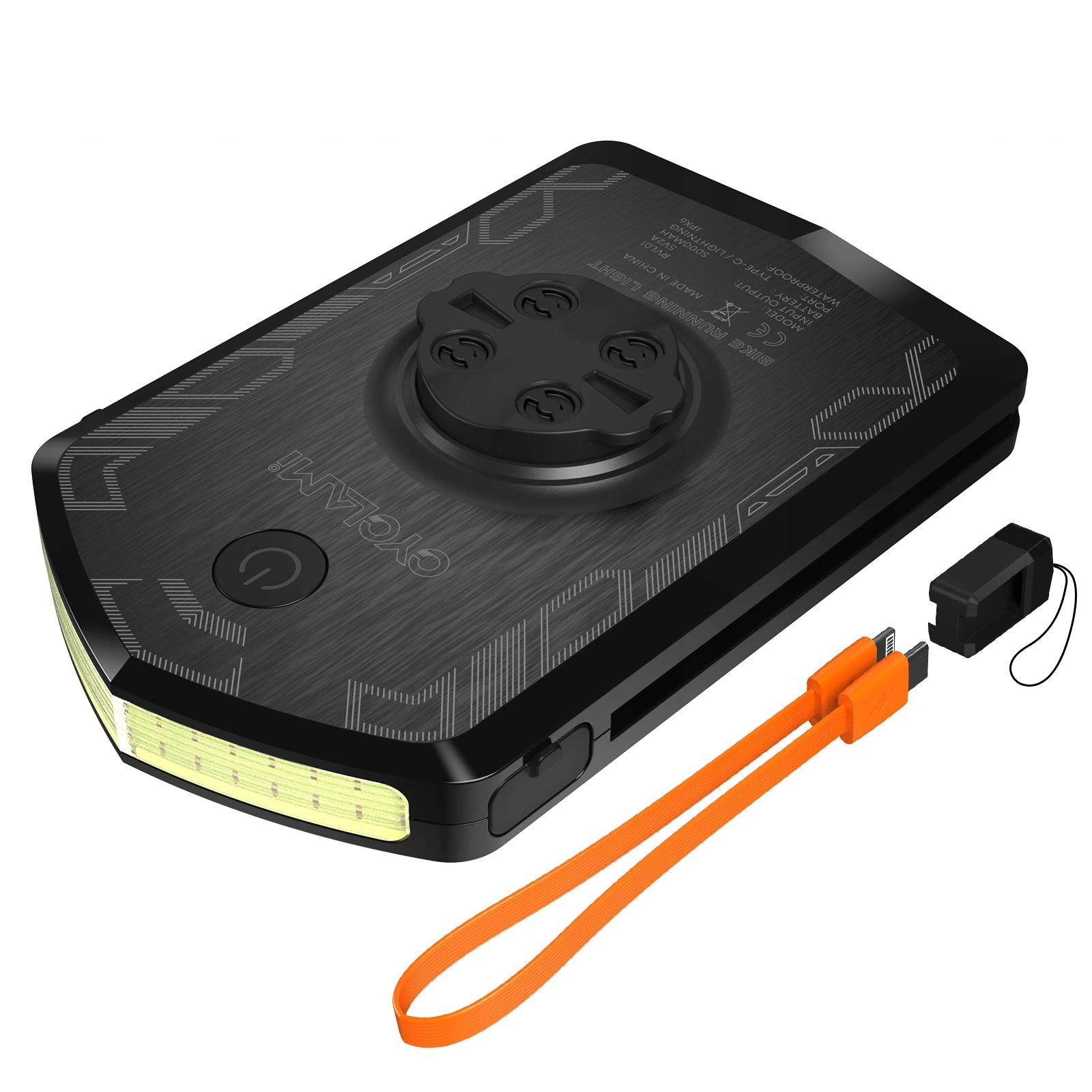 Cyclami rowerowa przednia dzienna RVL01 i powerbank 5000 mAh