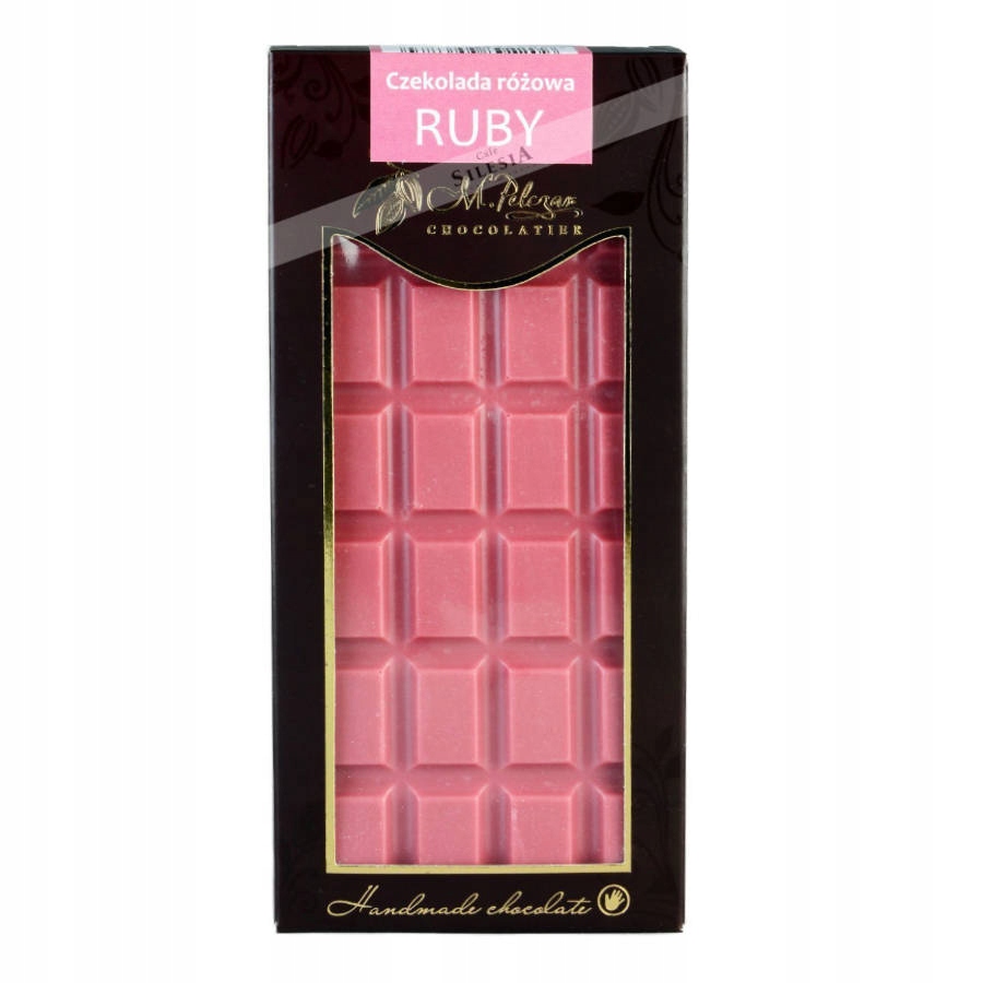 Levně 2x Čokoláda růžová Ruby M. Pelczar.