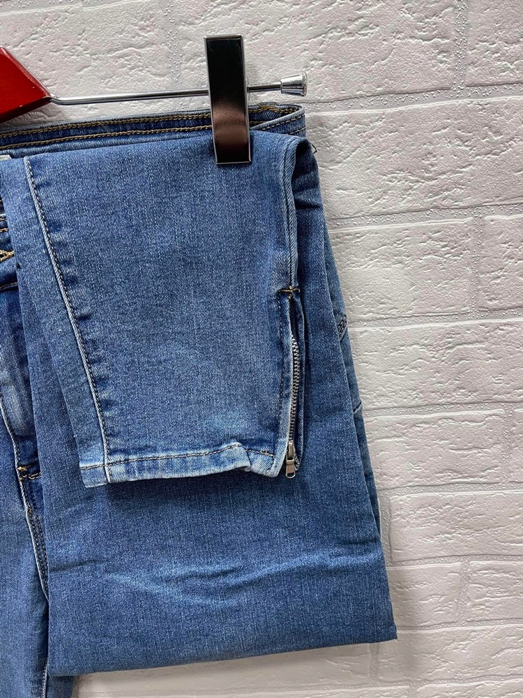 SPODNIE RURKI JEANS JEANSOWE OZDOBNE ZAMKI *4XL Marka inna