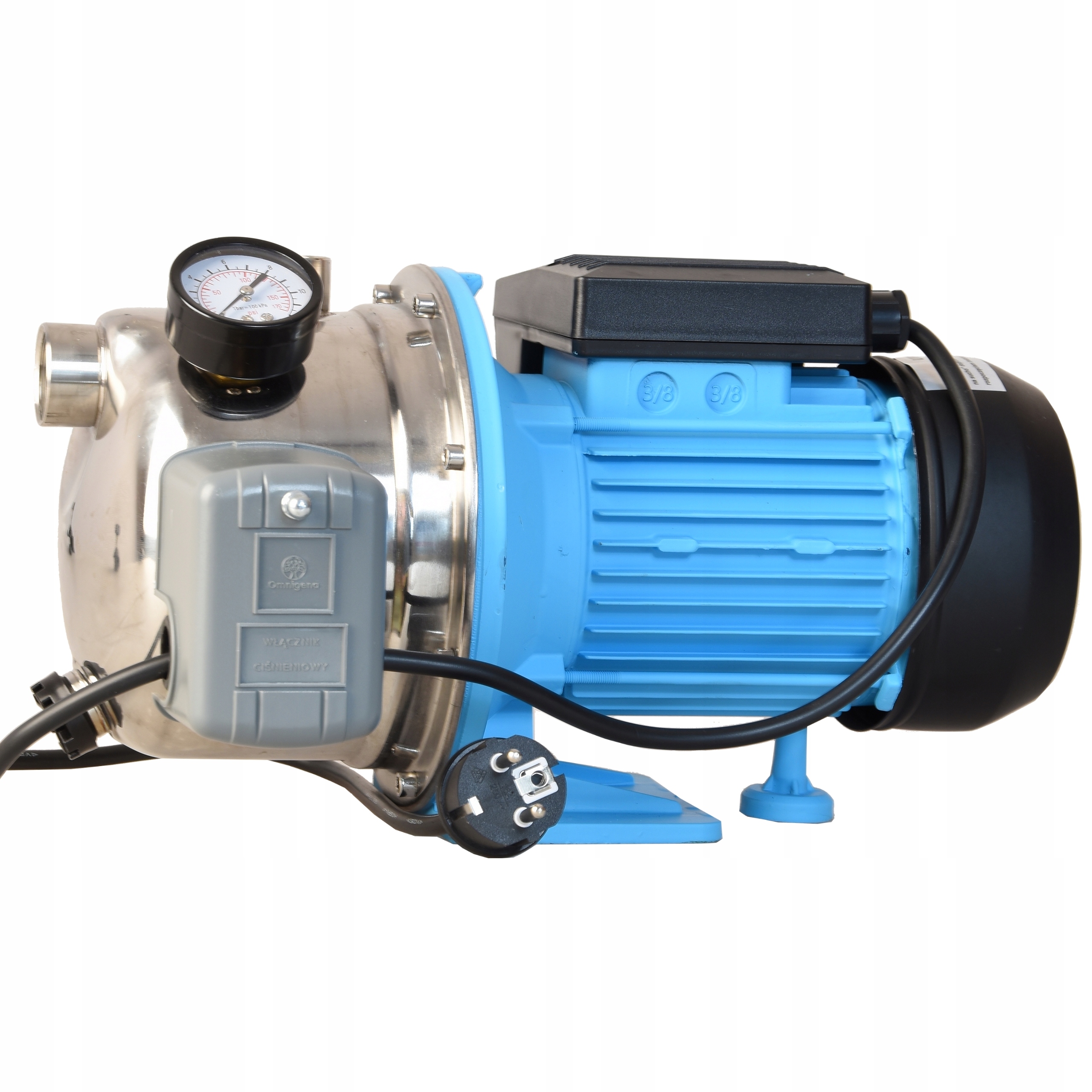 Hydroforová Pumpa S Príslušenstvom Na Vodu 1100 W, Výkonná, 3600 L/h, Inoxový Kompakt