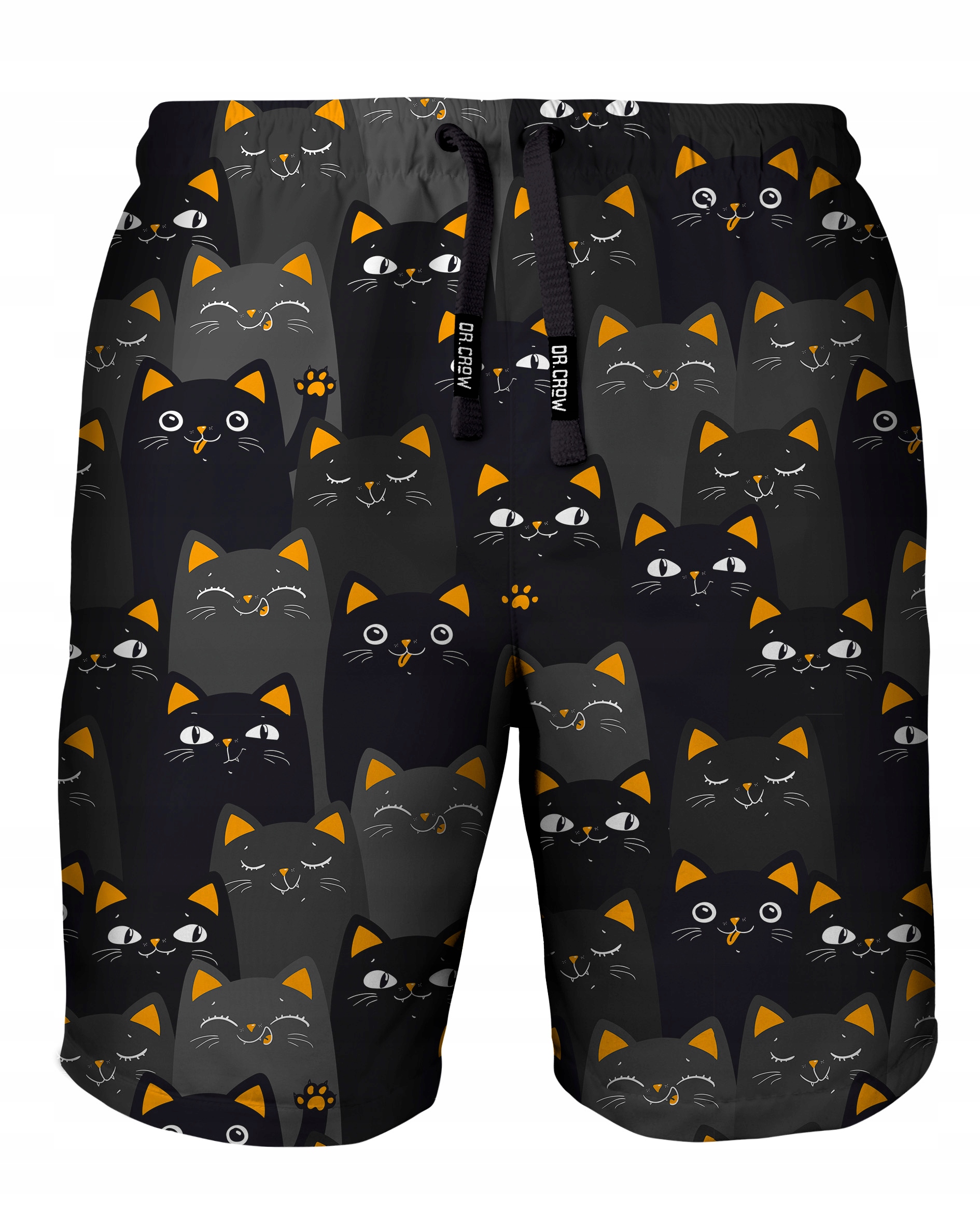 

Szorty Kąpielówki Plażowe Fullprint Cats Orange M