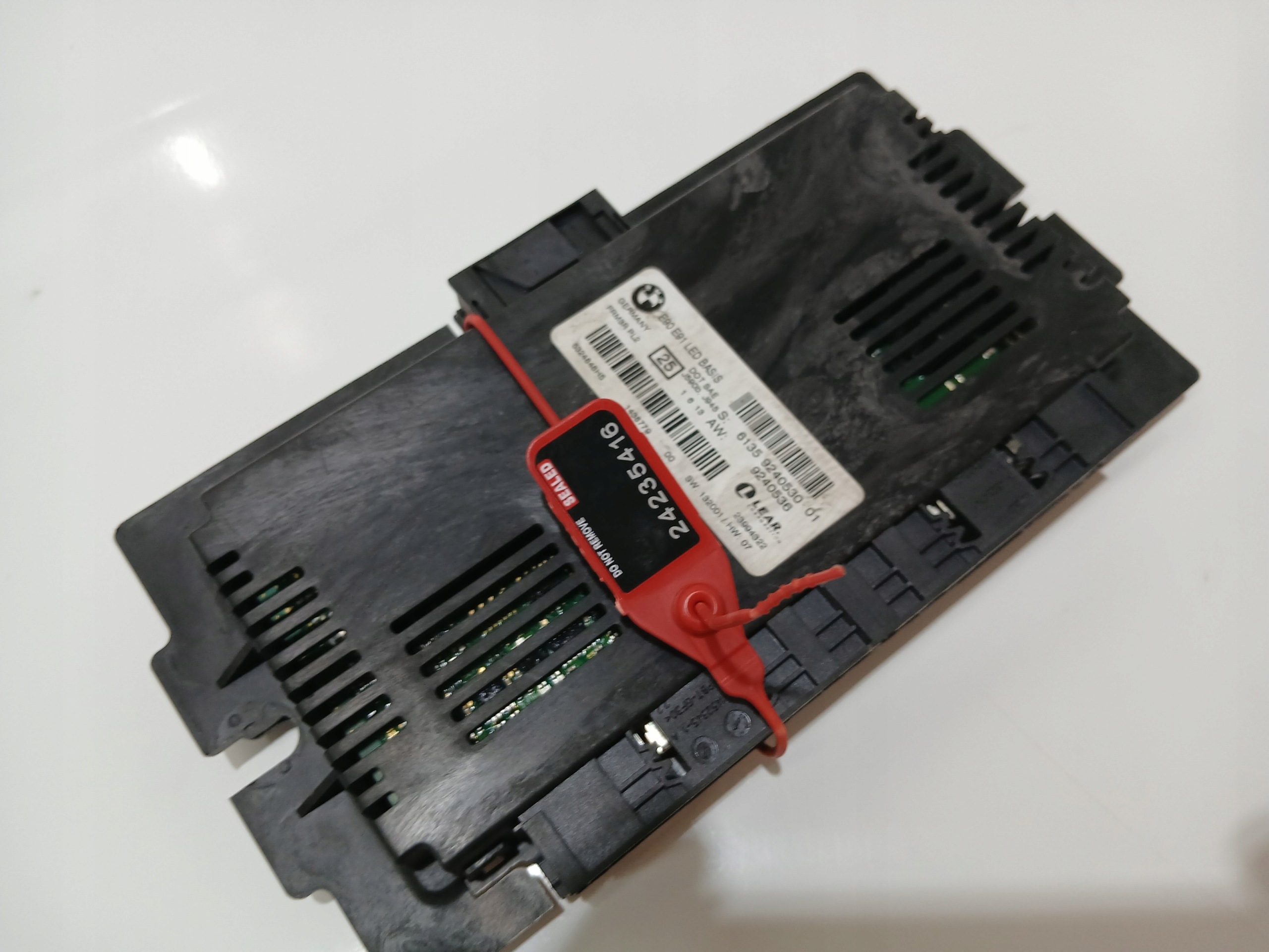 module control unit of the lights BMW E90 9240530