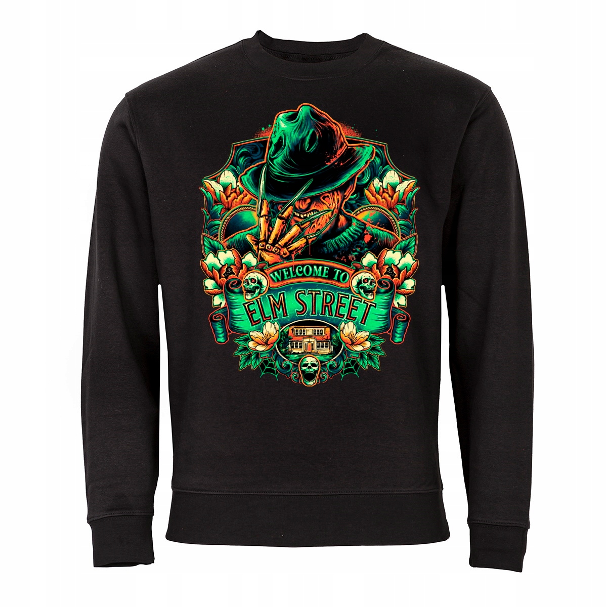 

Bluza Filmowa Na Halloween Horror Freddy Krueger