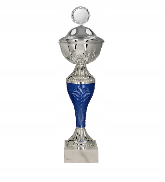 Puchar metalowy z przykrywką 33.5cm