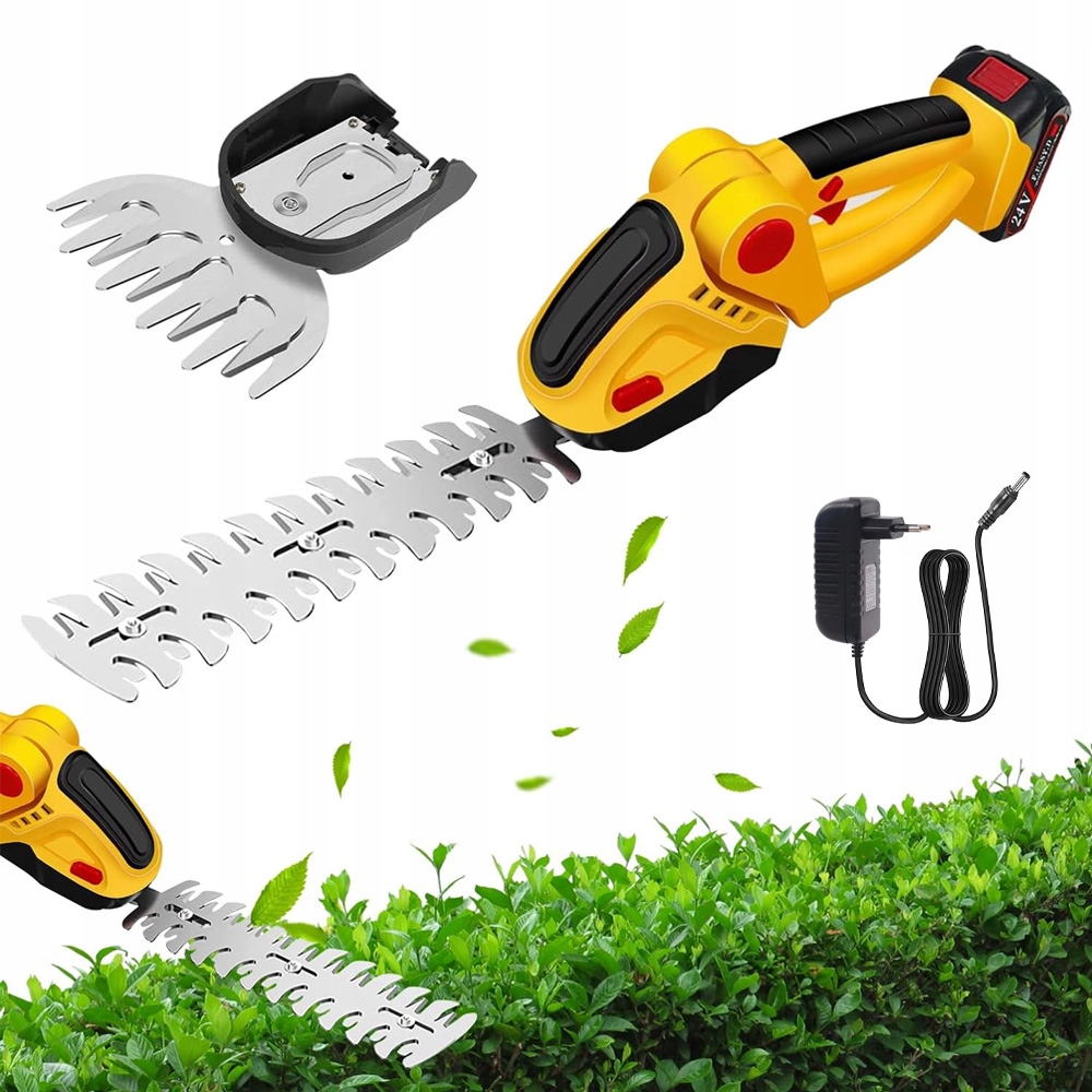 Elektrické Nůžky Diamantové Na Živý Plot Keřů Větví Ostré 1500MAH