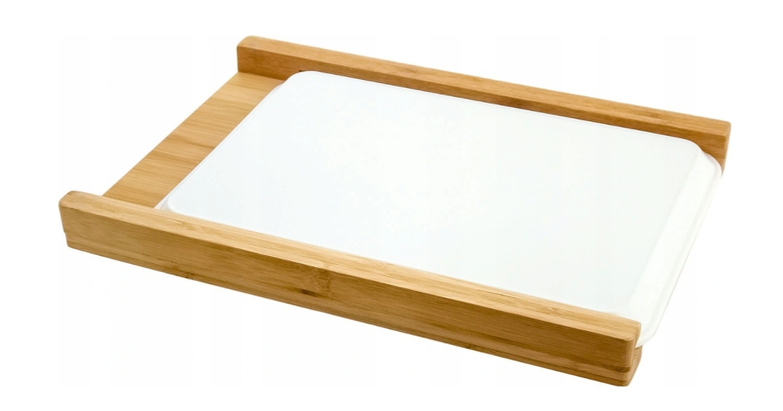 DESKA do Krojenia Bambusowa z pojemnkiem TADAR Długość (cm) 38 cm