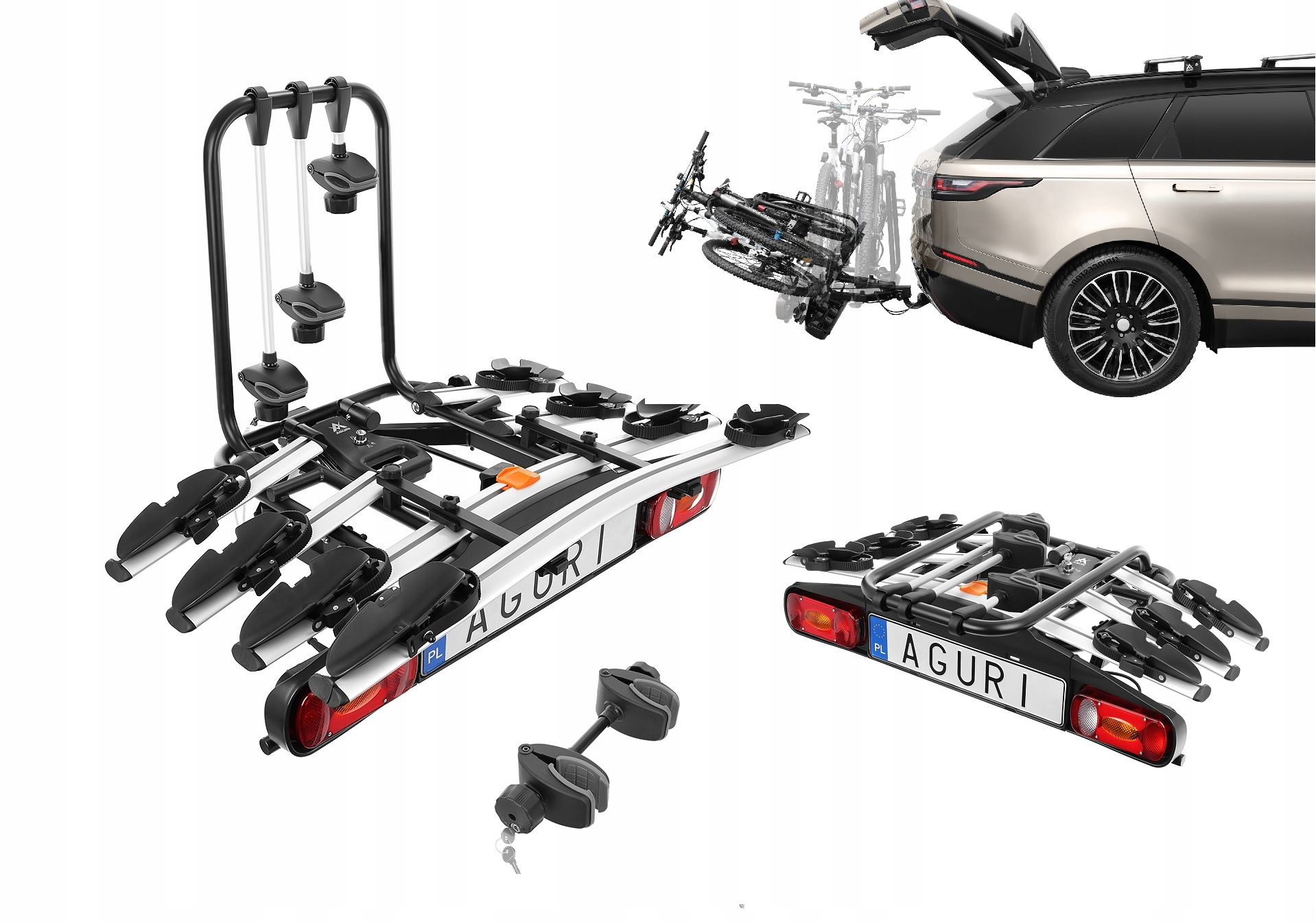 

Bagażnik platforma na 4 Rowery Aguri Active Bike