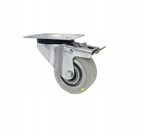 Otočné hliníkovo-polyuretanové kolo, elektrostatická brzda S80