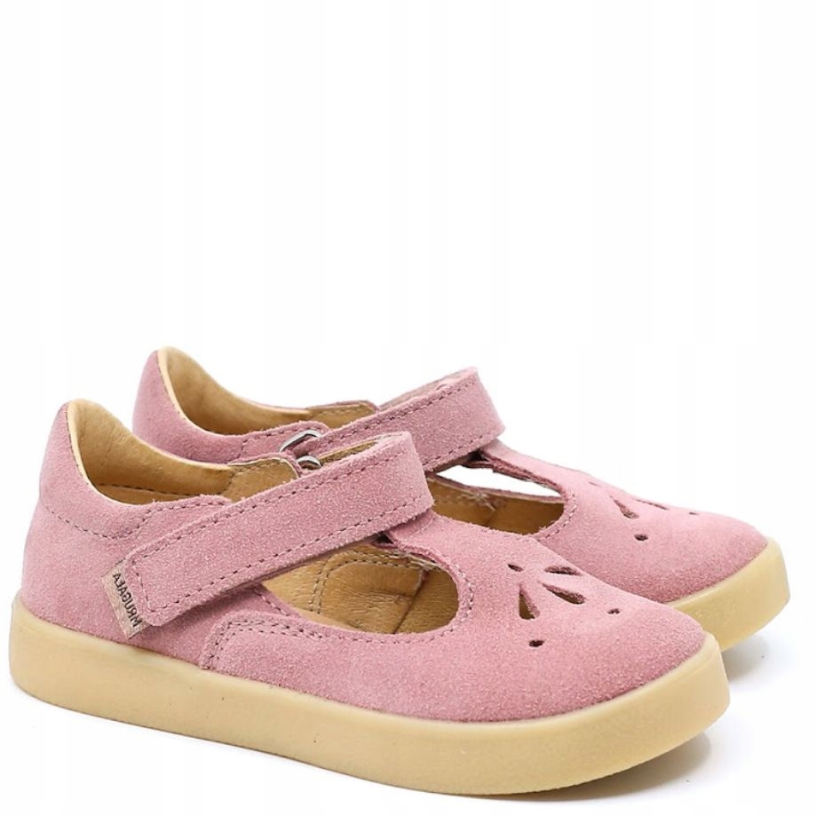 Mrugała Luna Flamingo 2190/2290/6-45 balerinki skórzane na rzep półbuty 25