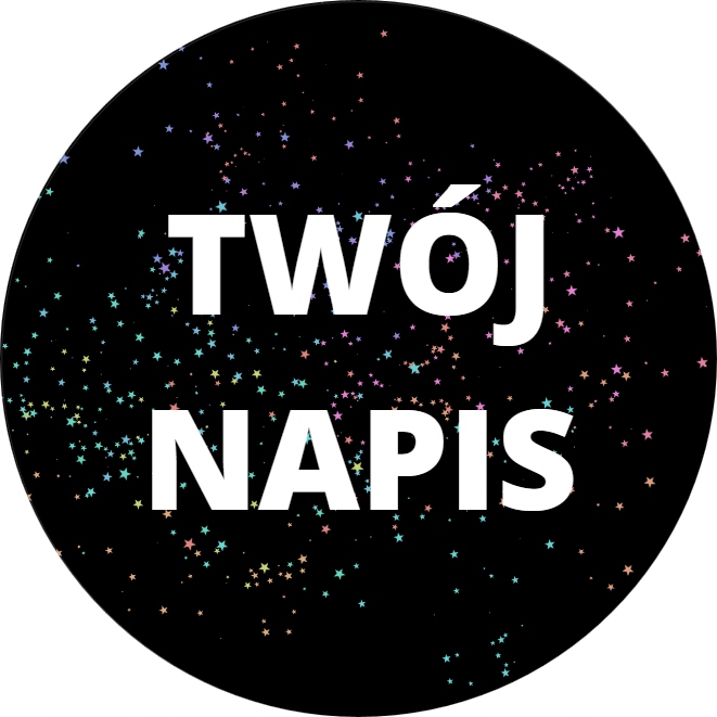 

Naklejki personalizowane Twój Napis 5 cm 60 szt